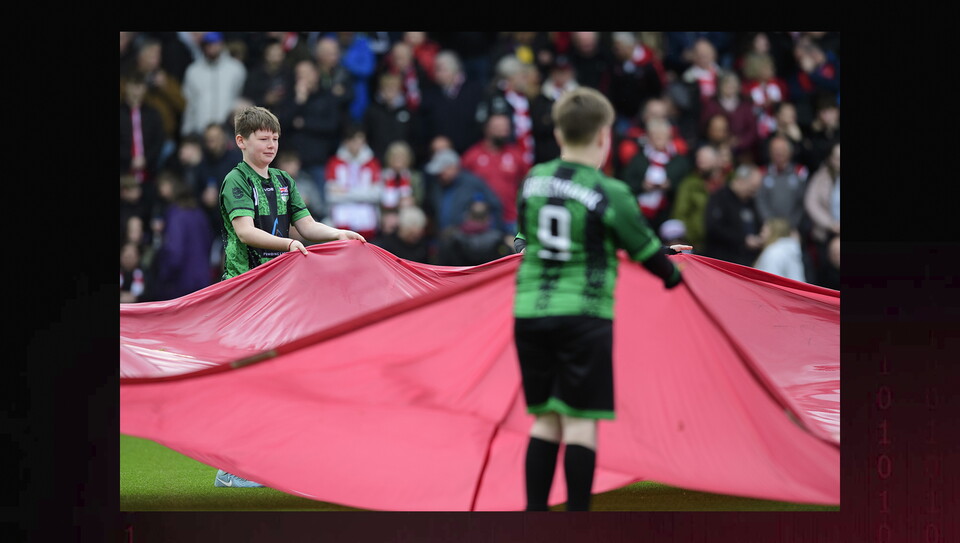 A matchday experience photo from City’s win over AFC Wimbledon
