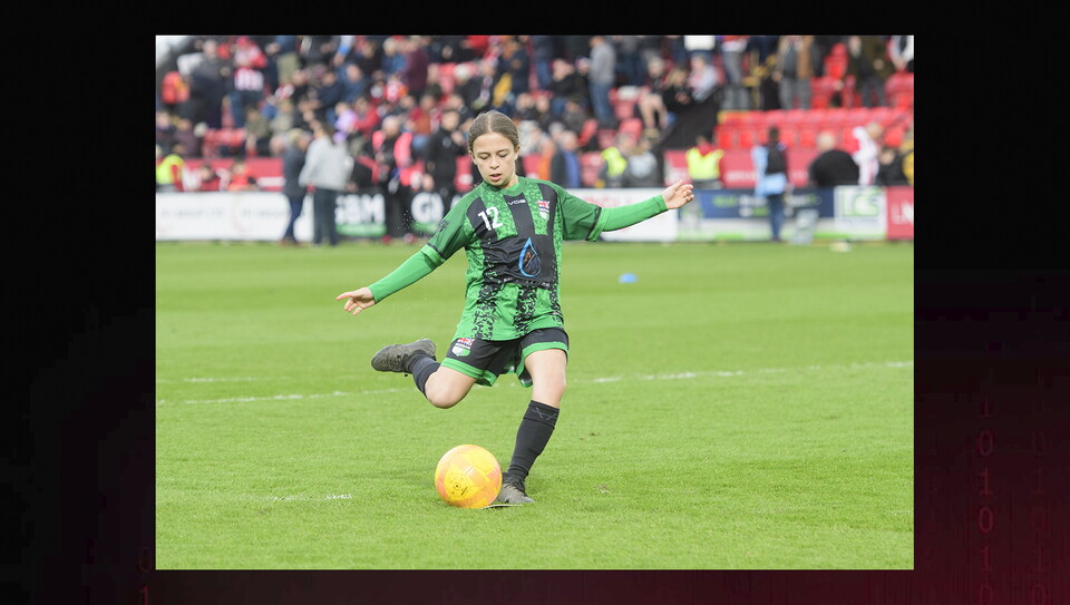 A matchday experience photo from City’s win over AFC Wimbledon