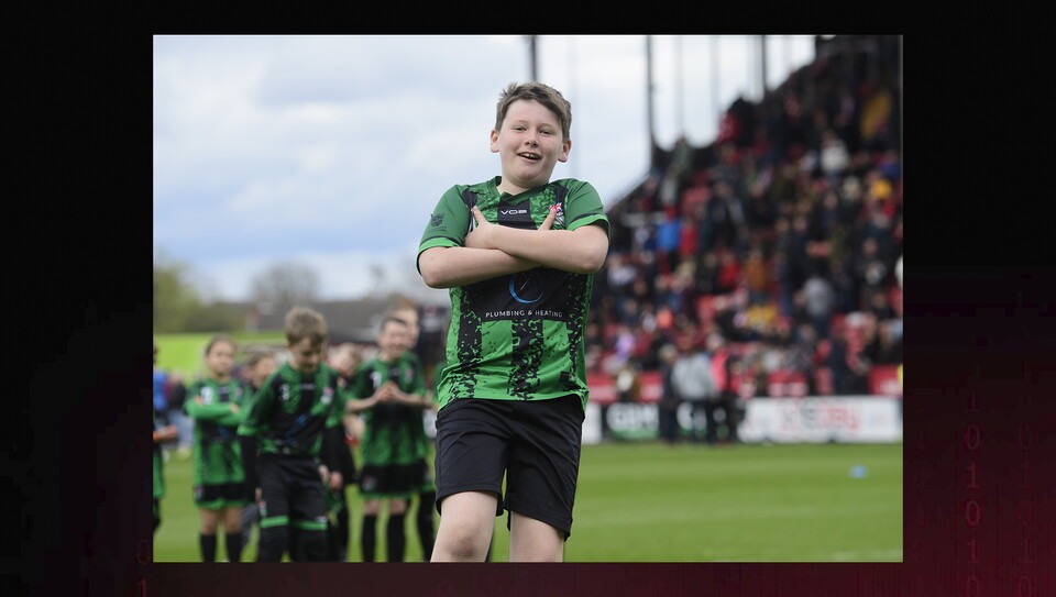 A matchday experience photo from City’s win over AFC Wimbledon