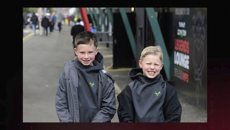 A fans photo from City’s 1-0 home win over AFC Wimbledon