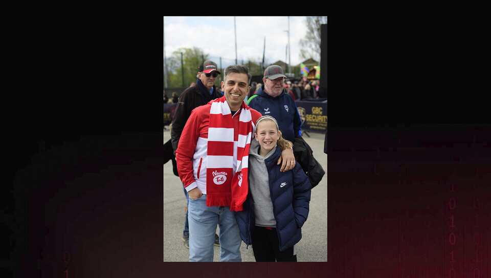 A fans photo from City’s 1-0 home win over AFC Wimbledon