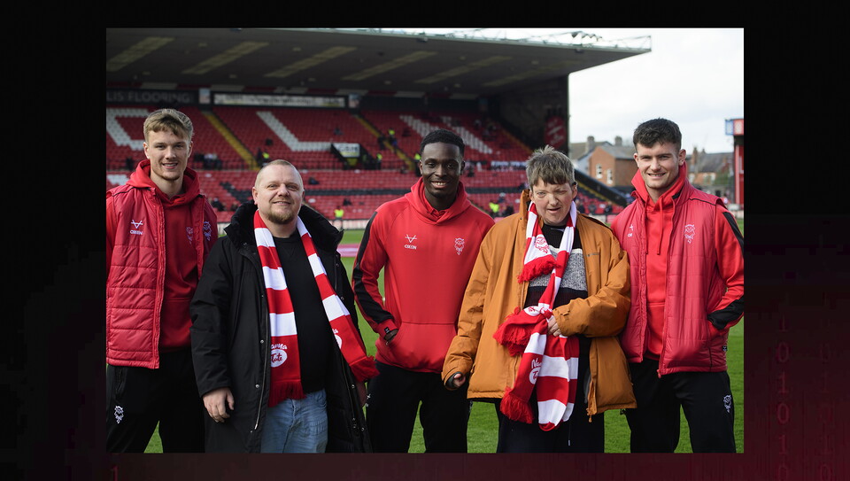 A fans photo from City’s 1-0 home win over AFC Wimbledon