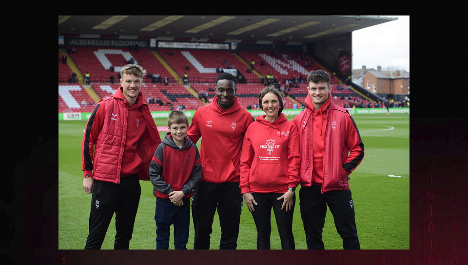 A fans photo from City’s 1-0 home win over AFC Wimbledon