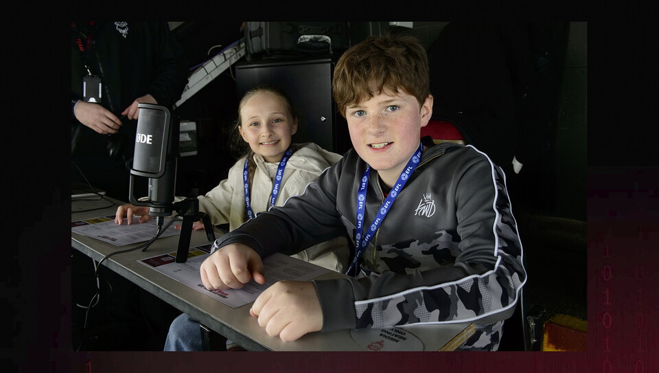A fans photo from City’s 1-0 home win over AFC Wimbledon
