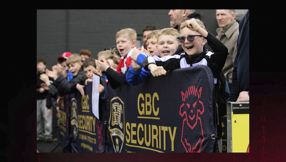 A fans photo from City’s 1-0 home win over AFC Wimbledon