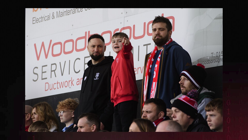 A fans photo from City’s 1-0 home win over AFC Wimbledon