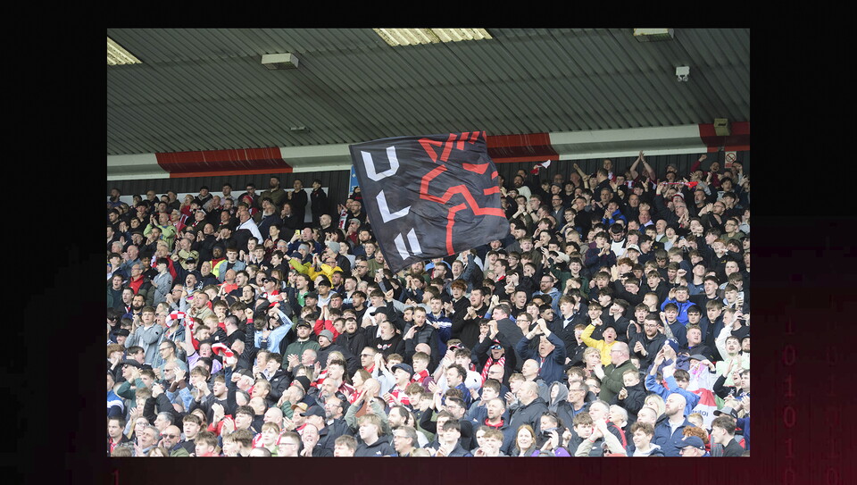 A fans photo from City’s 1-0 home win over AFC Wimbledon