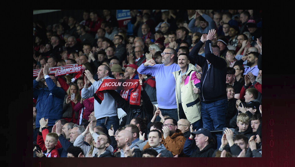 A fans photo from City’s 1-0 home win over AFC Wimbledon