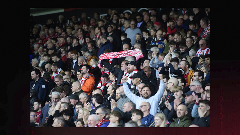 A fans photo from City’s 1-0 home win over AFC Wimbledon