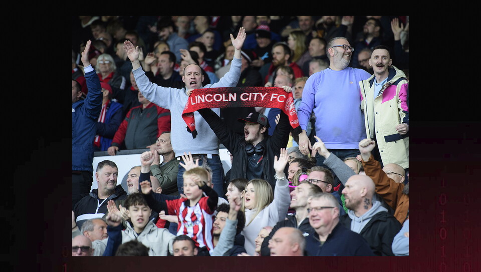 A fans photo from City’s 1-0 home win over AFC Wimbledon