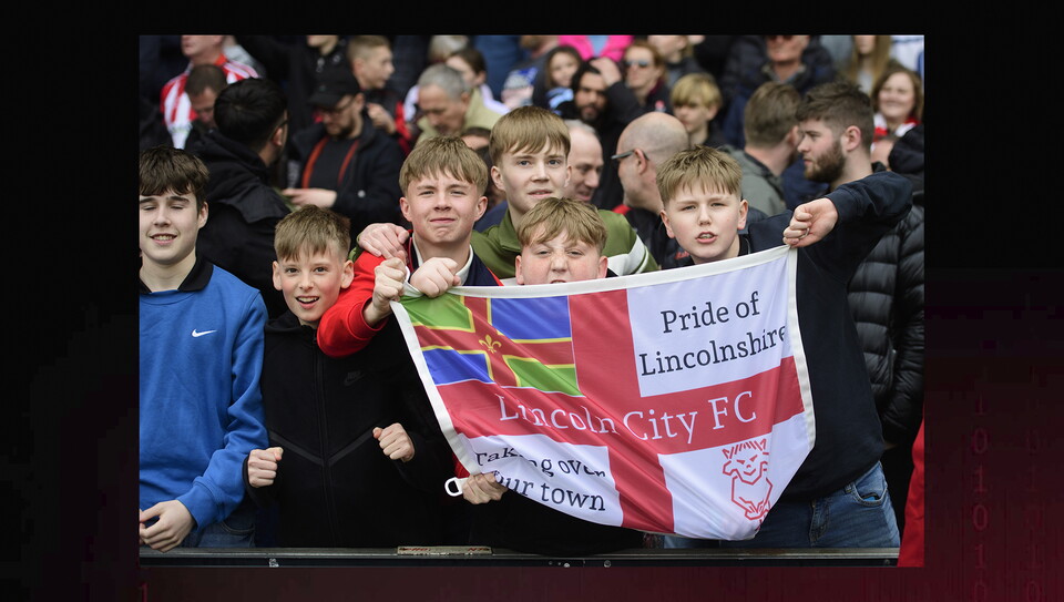 A fans photo from City’s 1-0 home win over AFC Wimbledon