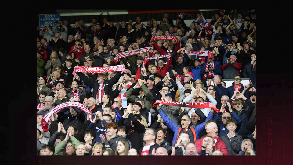 A fans photo from City’s 1-0 home win over AFC Wimbledon