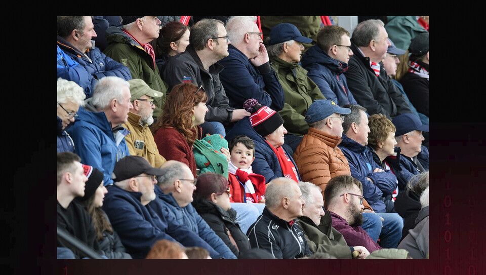A fans photo from City’s 1-0 home win over AFC Wimbledon