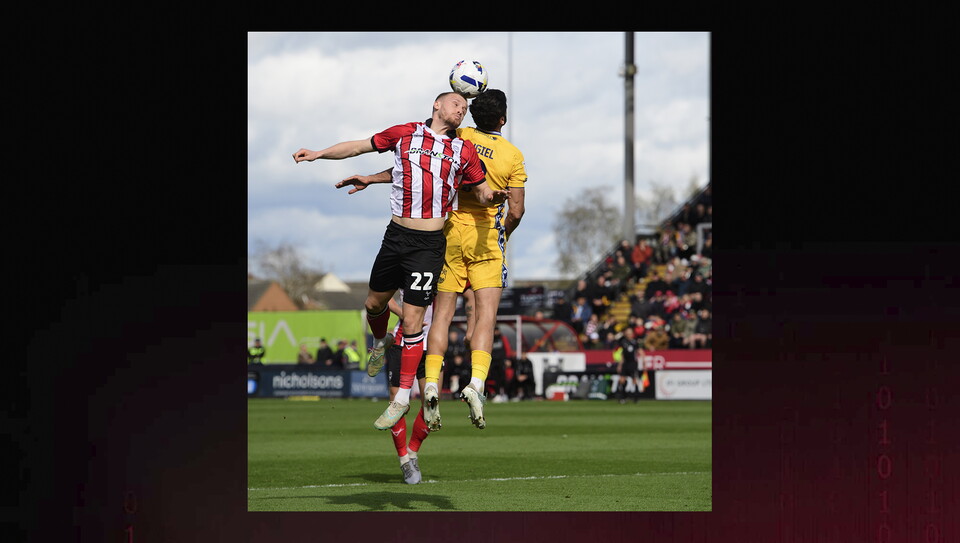 A match photo from City’s 1-0 home win over AFC Wimbledon