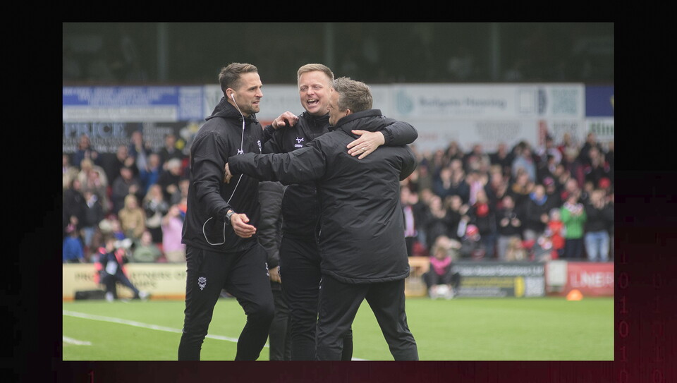 A match photo from City’s 1-0 home win over AFC Wimbledon