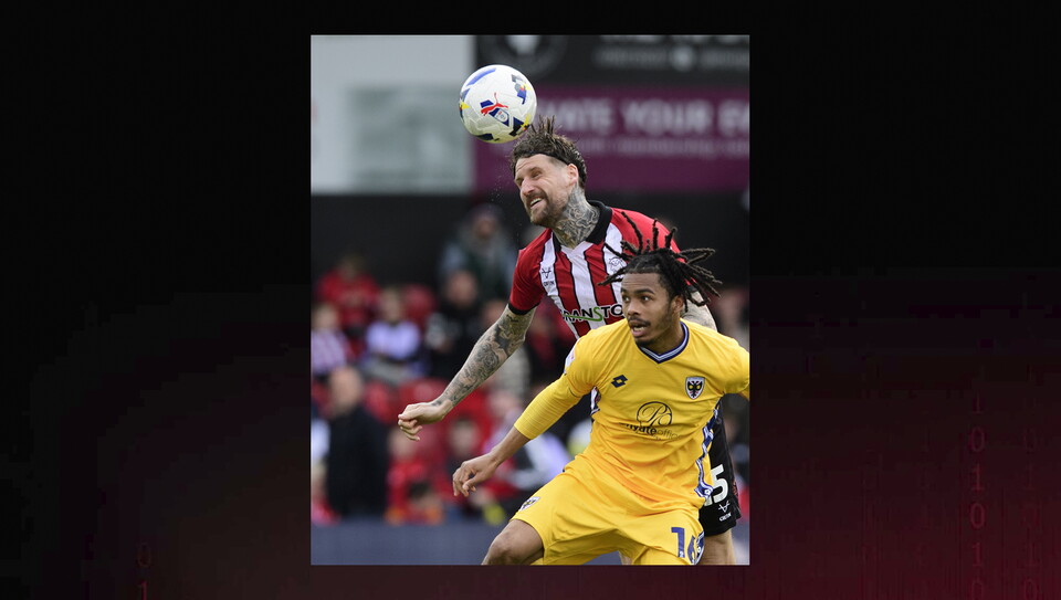 A match photo from City’s 1-0 home win over AFC Wimbledon