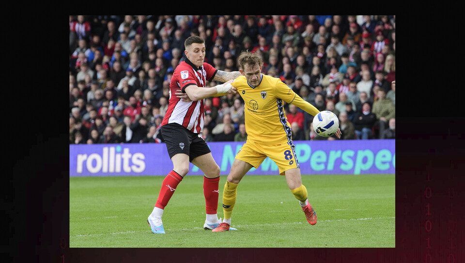 A match photo from City’s 1-0 home win over AFC Wimbledon