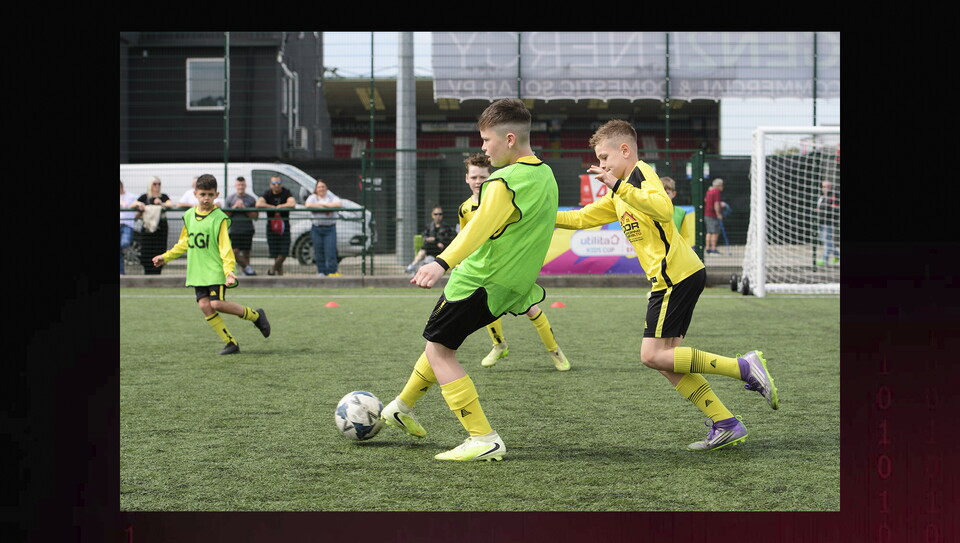 A match photo from City’s 4-3 win over Wycombe Wanderers 