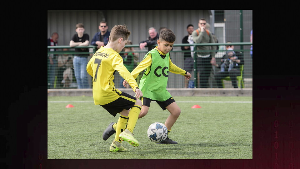 A match photo from City’s 4-3 win over Wycombe Wanderers 
