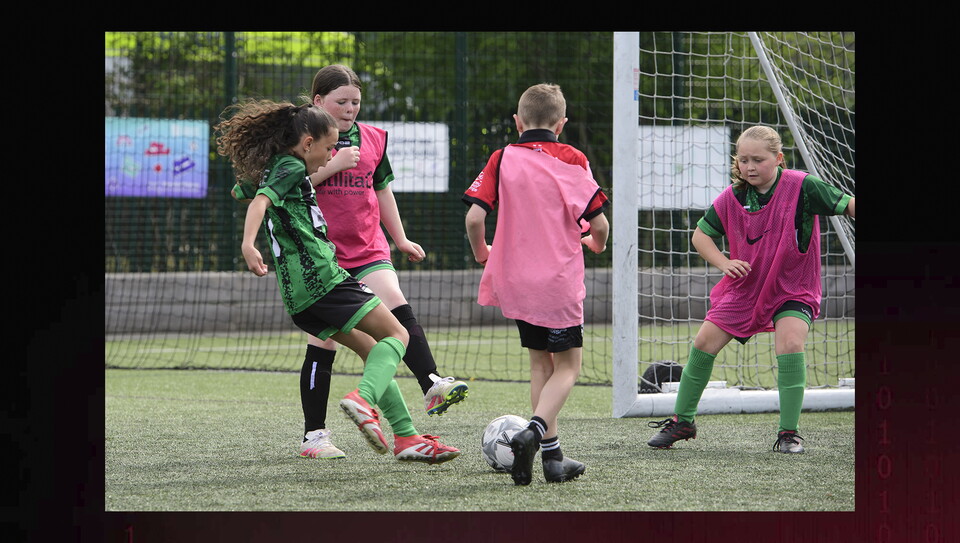 A match photo from City’s 4-3 win over Wycombe Wanderers 