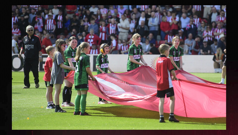 A match photo from City’s 4-3 win over Wycombe Wanderers 