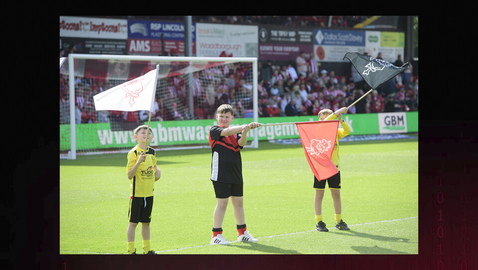 A match photo from City’s 4-3 win over Wycombe Wanderers 