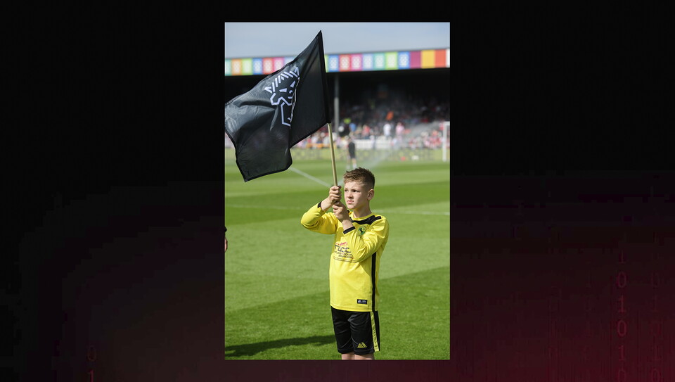 A match photo from City’s 4-3 win over Wycombe Wanderers 