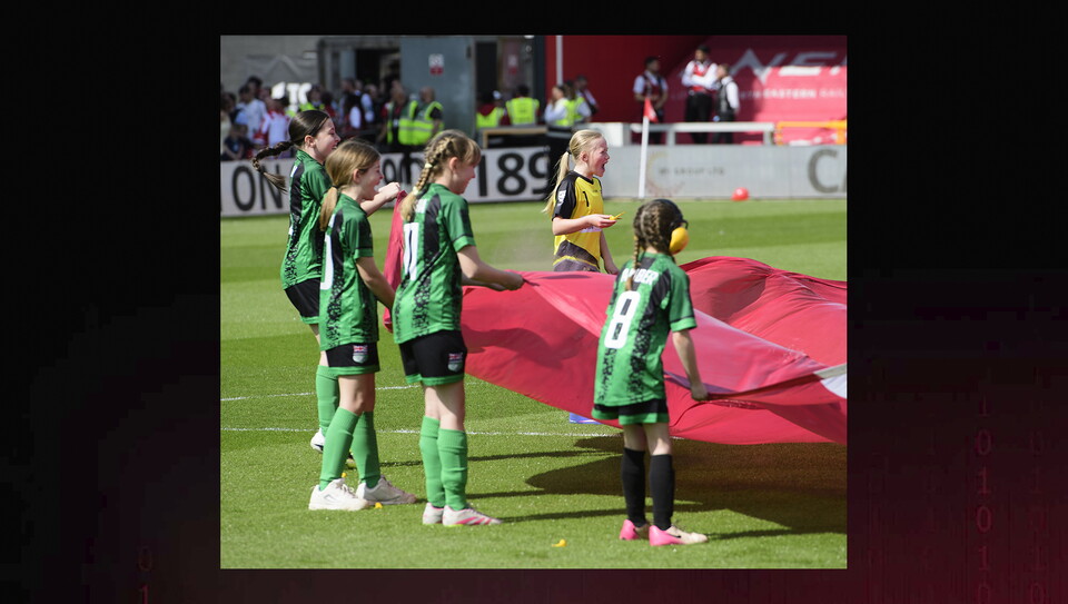 A match photo from City’s 4-3 win over Wycombe Wanderers 