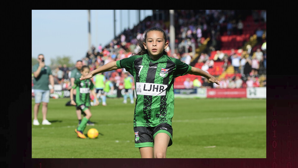 A match photo from City’s 4-3 win over Wycombe Wanderers 