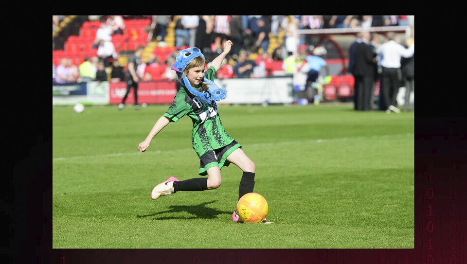 A match photo from City’s 4-3 win over Wycombe Wanderers 
