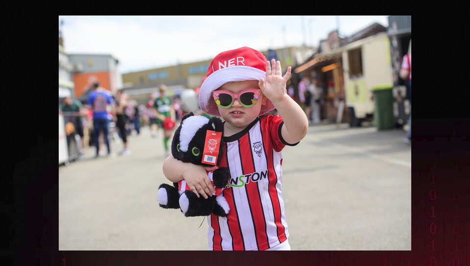 A fans photo from City’s 4-3 win over Wycombe Wanderers 