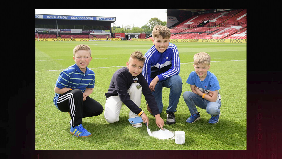 A fans photo from City’s 4-3 win over Wycombe Wanderers 