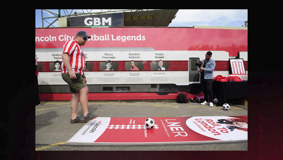 A fans photo from City’s 4-3 win over Wycombe Wanderers 