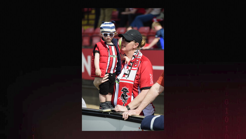 A fans photo from City’s 4-3 win over Wycombe Wanderers 