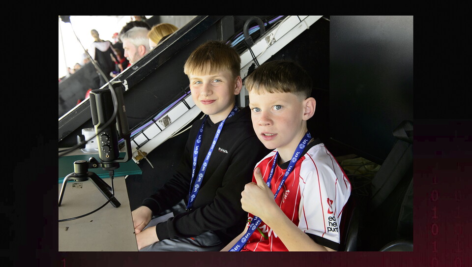 A fans photo from City’s 4-3 win over Wycombe Wanderers 