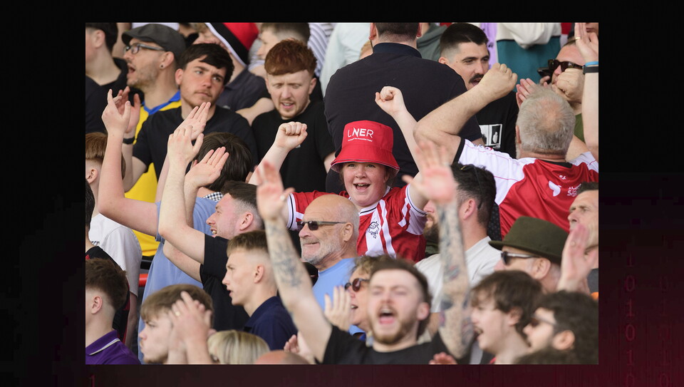 A fans photo from City’s 4-3 win over Wycombe Wanderers 