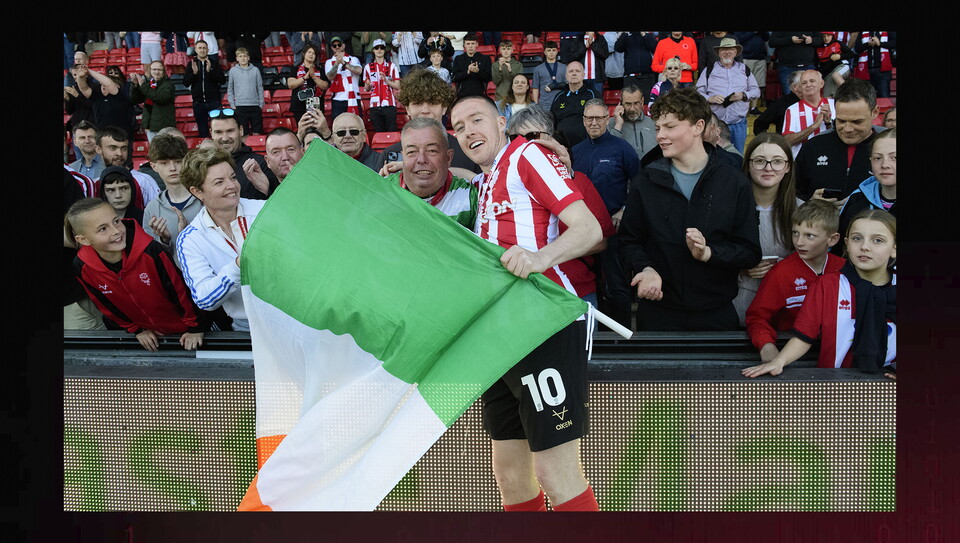 A fans photo from City’s 4-3 win over Wycombe Wanderers 
