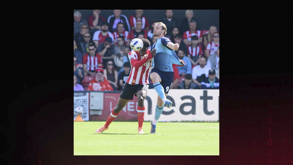 A match photo from City’s 4-3 win over Wycombe Wanderers 
