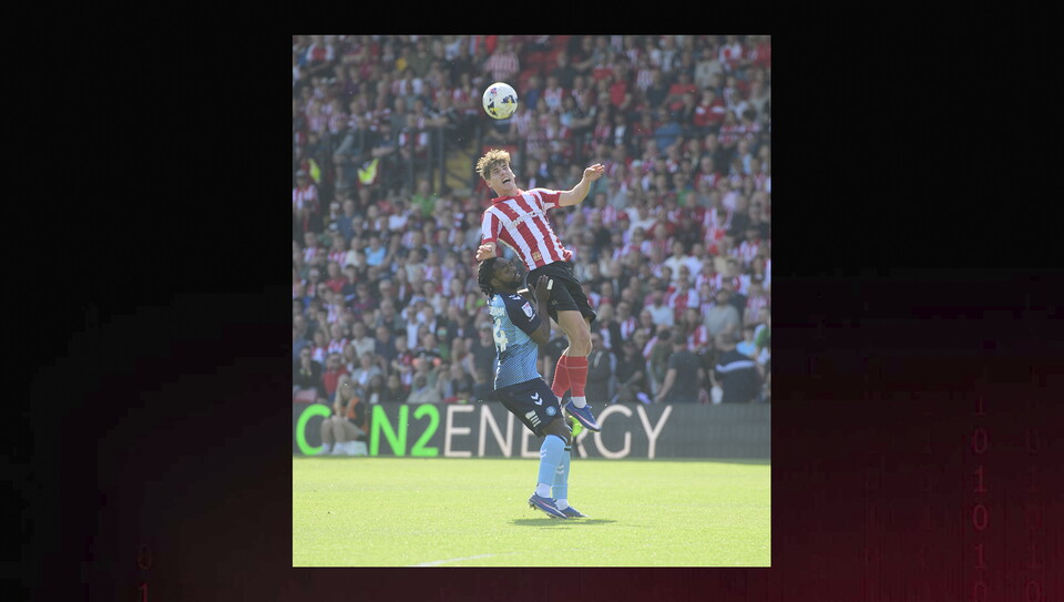 A match photo from City’s 4-3 win over Wycombe Wanderers 