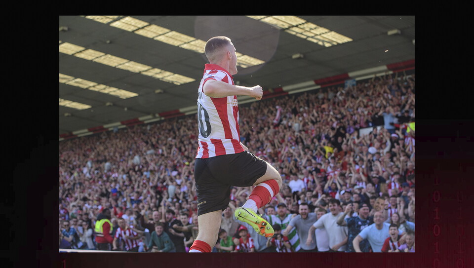 A match photo from City’s 4-3 win over Wycombe Wanderers 