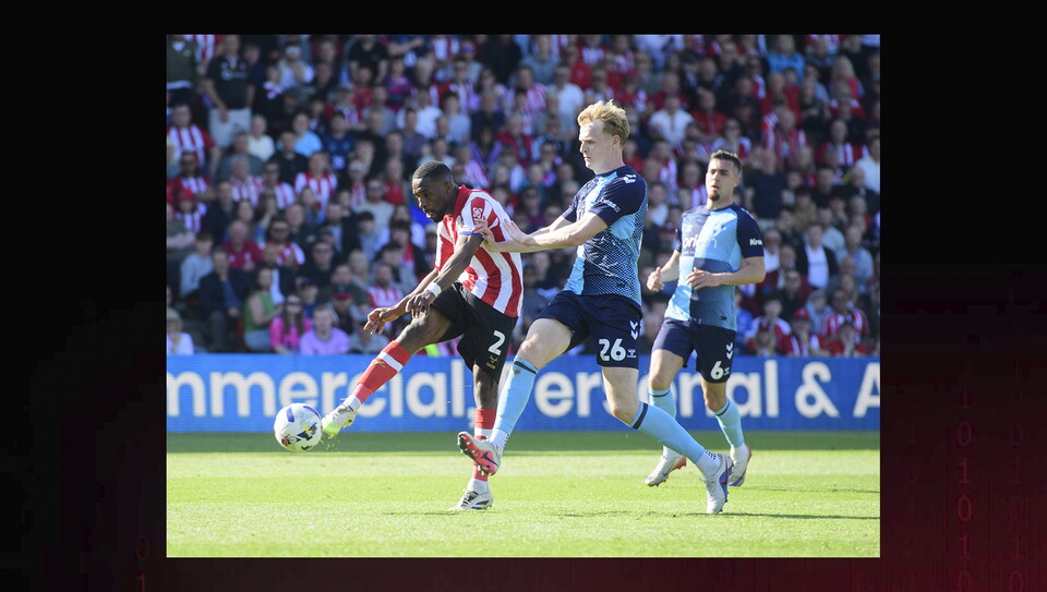 A match photo from City’s 4-3 win over Wycombe Wanderers 