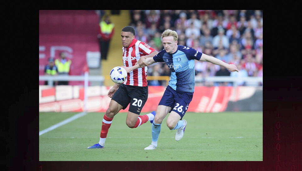 A match photo from City’s 4-3 win over Wycombe Wanderers 