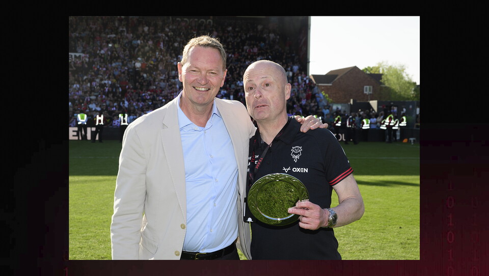 On-pitch presentations