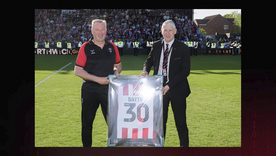 On-pitch presentations