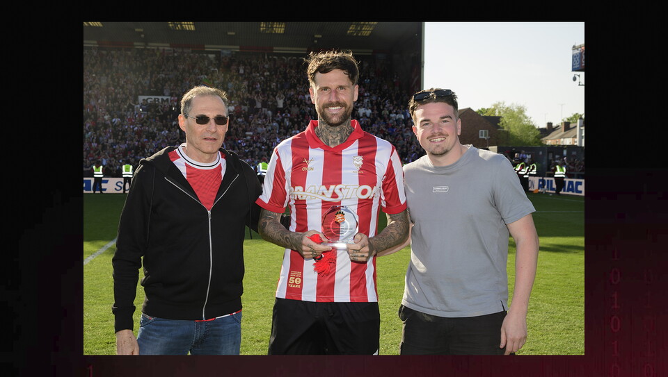 On-pitch presentations