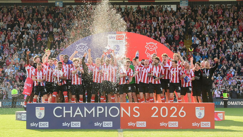 A match action photo from City's 4-3 win over Wycombe