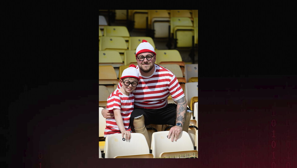 A fan image from City’s 2-0 win at Port Vale