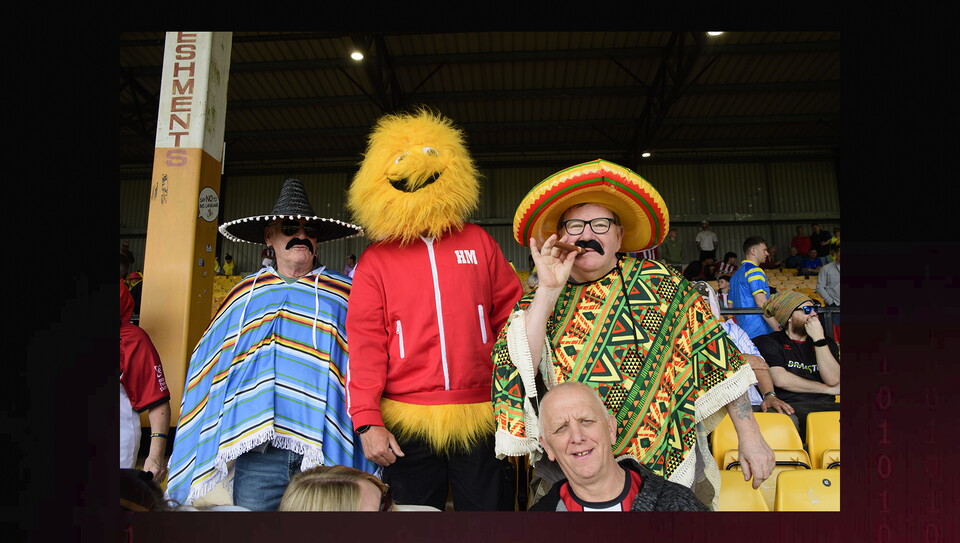 A fan image from City’s 2-0 win at Port Vale