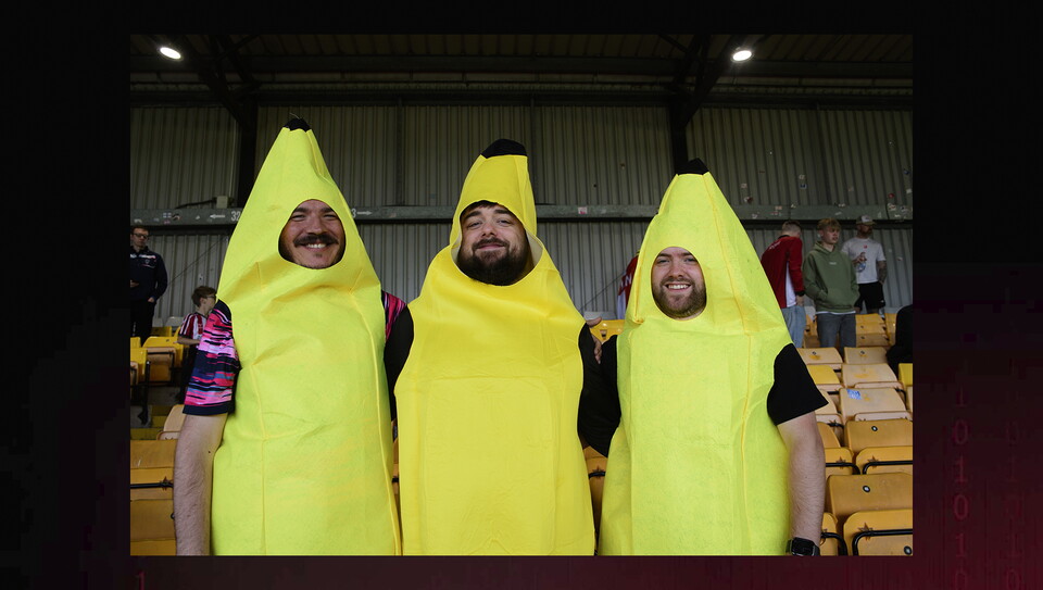A fan image from City’s 2-0 win at Port Vale