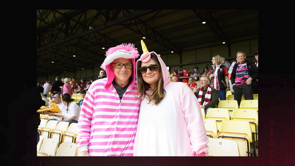 A fan image from City’s 2-0 win at Port Vale